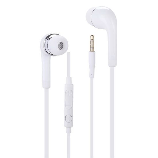 Picture of Eliide Premium Mobile Handsfree 3.5mm Wired Earphone with Mic – White