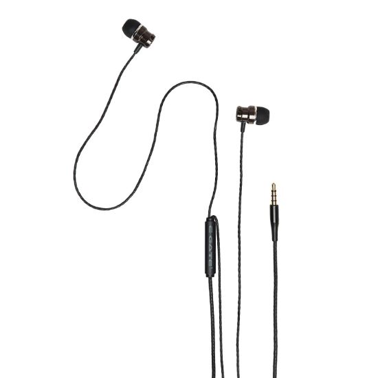 Picture of U&i Entry 82 TPU Wired Stereo Earphone with Mic – Black