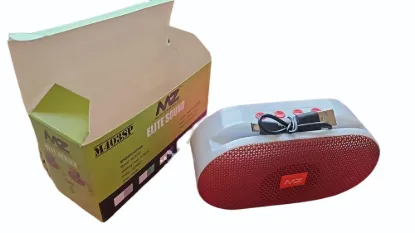 Picture of MZ Elite Sound M403SP Portable Wireless Bluetooth Speaker – Red