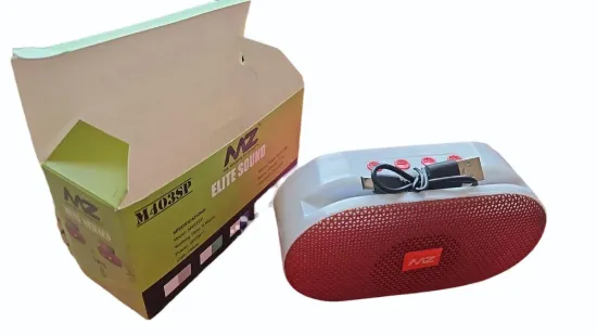 Picture of MZ Elite Sound M403SP Portable Wireless Bluetooth Speaker – Red