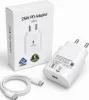 Picture of 25W PD Adapter USB-C with USB-C to USB-C Cable – White