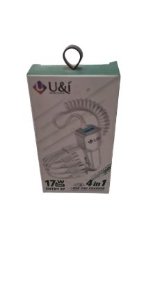 U&i Entry 37 4-in-1 Car Charger 17W Max
